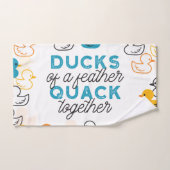 Citation De Canards Amusants (Serviette à main)