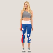 Citation de Capri Leggings Patriotic Red Blue (Recto)