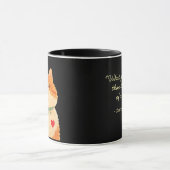 Citation de chats de Charles Dickens - Mug de chat (Centre)
