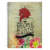 Citation de cheval - Carnet (Devant)