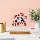 Citation de chien drôle Gravure vintage Design de (Mariage)