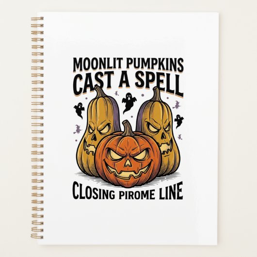 Citation de citrouille d'Halloween Jack O Lantern (Devant)