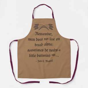 Citation de Clever Baker : tablier d'impression