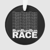 Citation de coureur en entraînement motivationnel  (devant)