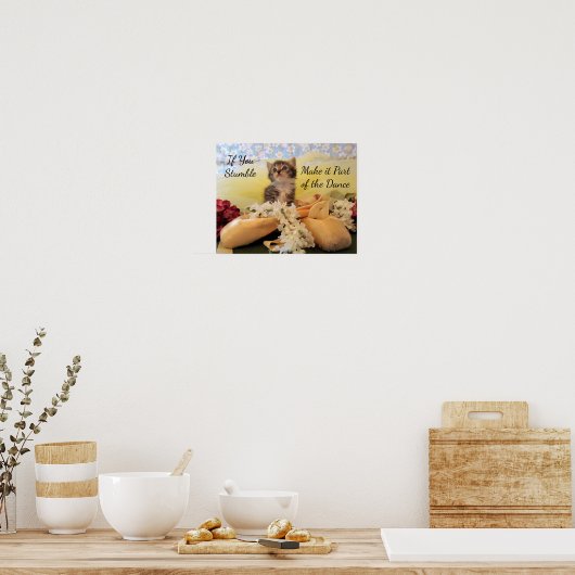 Citation de danse professionnelle - Chat / Poster  (Cuisine)