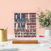 Citation de femme de vétéran Design vectoriel patr (Mariage)