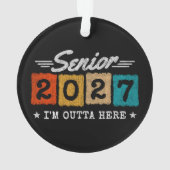 Citation de fin d'études Outta Here Promotion 2027 (dos)