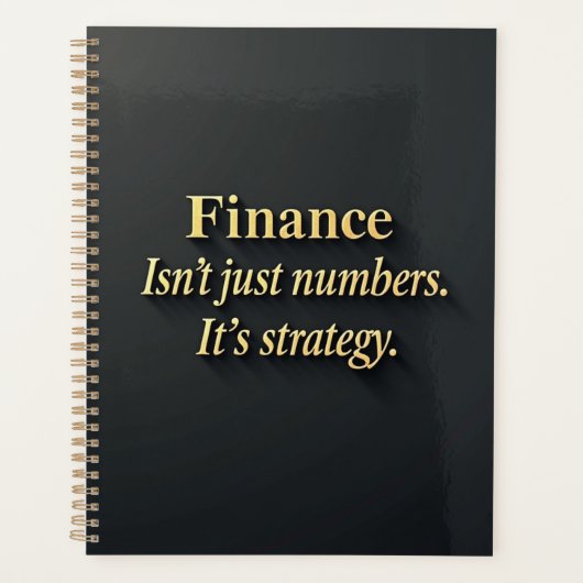 Citation de finance élégante  (Devant)