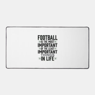 Citation de Football Typographie Vintage Conceptio