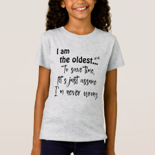 Citation de frère aîné drôle T-shirt