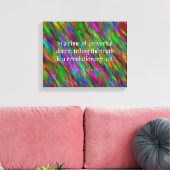 Citation de George Orwell, Toile (Insitu(Salon))