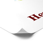 Citation de Henry David Thoreau - affiche (Coin)