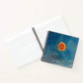Citation de Karma Rose orange Blue Sky Journal (Intérieur)