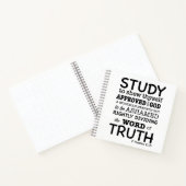 Citation de la Bible 2 Timothée 2:15 Journal (Intérieur)