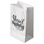 Citation de la Fête des mères bénies| Sac cadeau (Devant Angle)