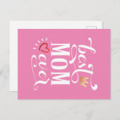 Citation de la Fête des Mères | Carte postale (Devant / Derrière)