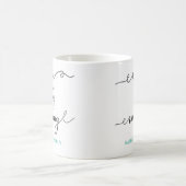 Citation de la mère Mug cadeau personnalisé (Centre)