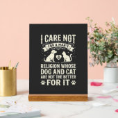 Citation de la religion du chien et du chat (Mariage)