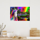 Citation de la salle d'enfants Poster Unicorn Wall (Cuisine)
