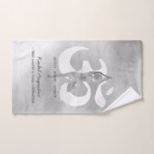 Citation de l'arbre de méditation de l'instructeur (Serviette à main)