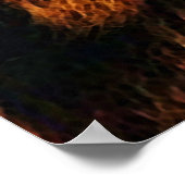 Citation de leadership motivationnel unique Poster (Coin)