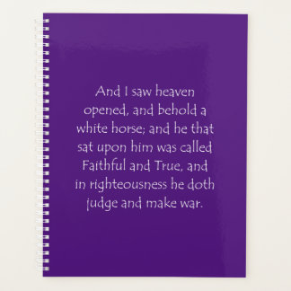 Citation de l'écriture Révélation 19 11