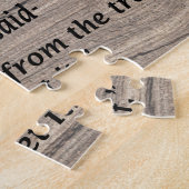 Citation de l'écureuil Sage Puzzle (Côté)