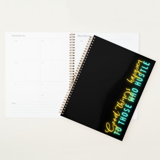 Citation de l'outil de motivation Néon vertical (Devant avec enveloppe)