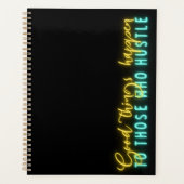 Citation de l'outil de motivation Néon vertical (Devant)