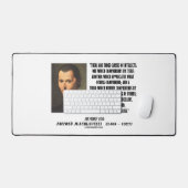 Citation de Machiavel sur les trois classes d'inte (Clavier et souris)