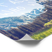 Citation de marche - Kings Canyon | Poster (Coin)