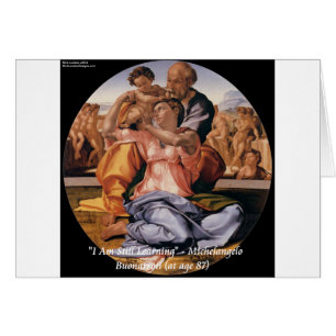 Citation de Michelangelo et Art « Apprentissage »
