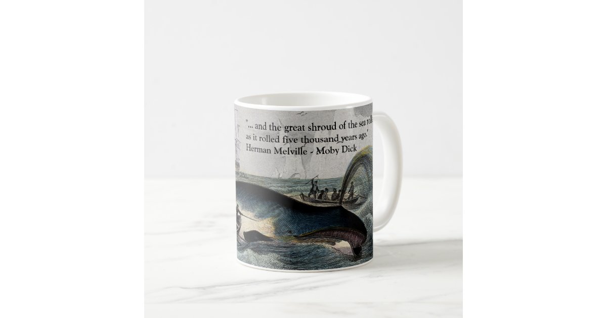 Citation De Moby Dick Et Tasse De Baleine Zazzle Be