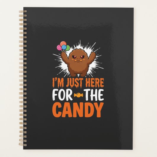 Citation de monstre de bonbons d'Halloween Design (Devant)