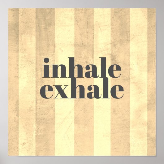 citation de motivation affiche rayures en détresse (Devant)