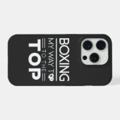 Citation de motivation de boxe en typographie mini (Verso Horizontal)