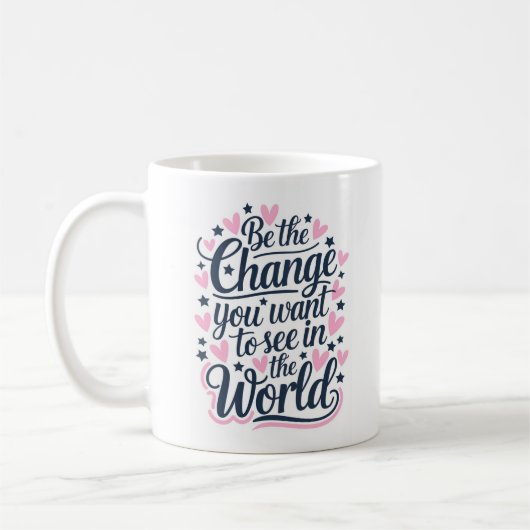Citation de motivation Mug (Gauche)