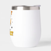 Citation de motivation pour le donut rétro amusant (Gauche)