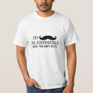 Citation de Moustache drôle T-shirt