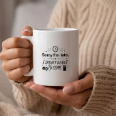 Citation de mug à café drôle pour introverti