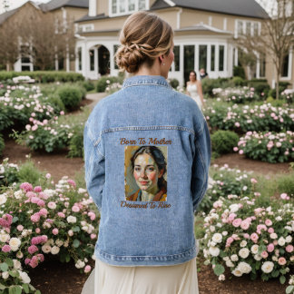 Citation de Né à Mère Veste Denim