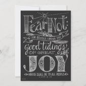 Citation de Noël | Carte de vacances esquissée (Devant)