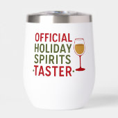 Citation de Noël humoristique fête spiritueux (Avant)