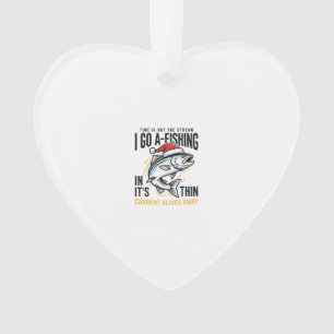 Citation de Noël pêche Stream Design