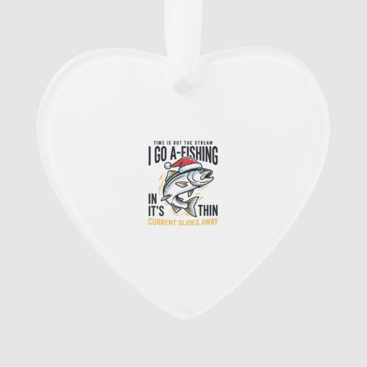 Citation de Noël pêche Stream Design (devant)
