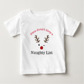Citation de Noël pour bébé T-shirt (Devant)
