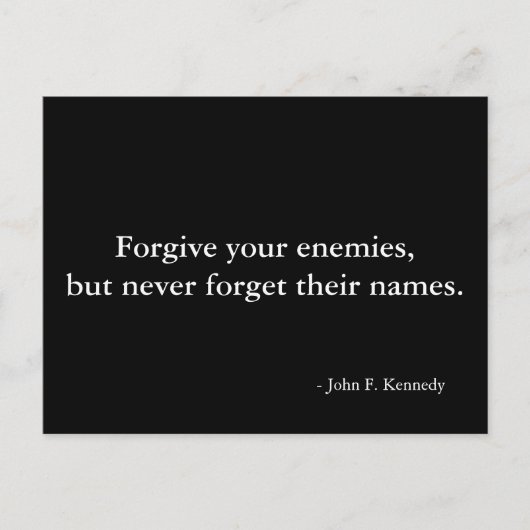 Citation de pardon - carte postale (Devant)