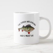Citation de pêche Jumbo Perch Hommes Hobby Mug (Droite)
