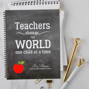 Citation de pomme rouge et votre enseignant de tab