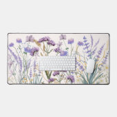 Citation de prairie de fleurs sauvages violettes à (Clavier et souris)